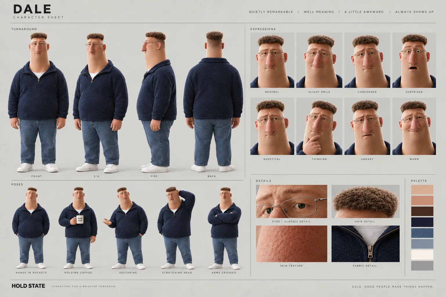 DALE character sheet
