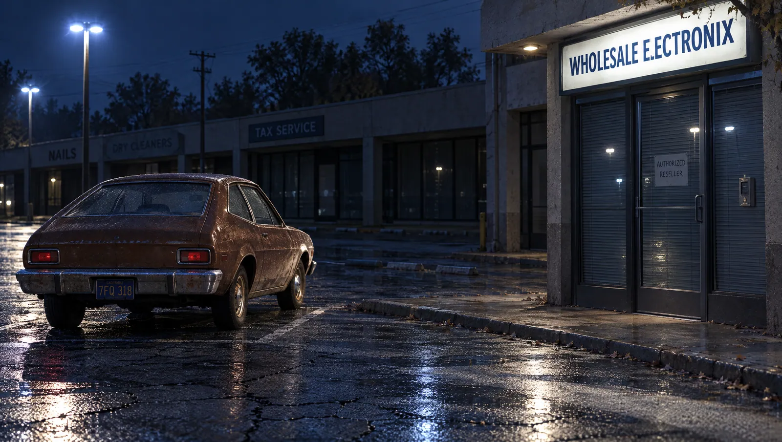 Strip mall